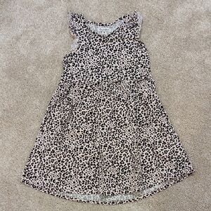 Little Girl Leopard Print Dress